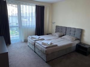 Postel nebo postele na pokoji v ubytování Hotel SOLE