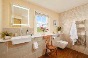 Et badeværelse på Faraway Cottage