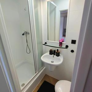 Koupelna v ubytování Pokoje u Władka + 17 fotografií