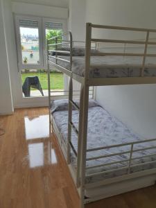 Ένα ή περισσότερα κρεβάτια σε δωμάτιο στο Apartamento en Playa de Altar