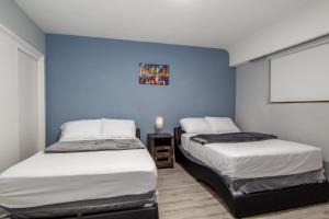 Voodi või voodid majutusasutuse Pousada suites toas