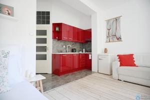 Kuchyňa alebo kuchynka v ubytovaní Atelier Herbst by Noclegi Renters + 6 fotografií