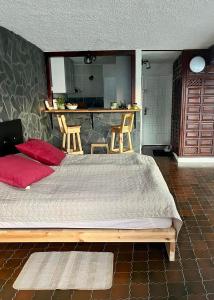 Postel nebo postele na pokoji v ubytování Sea lover's nest