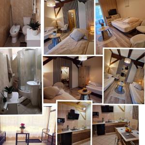 Ένα μπάνιο στο Apartament Milka