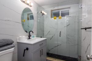 Vannituba majutusasutuses Pousada suites