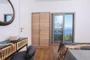 Posezení v ubytování Vlachos Maisonette