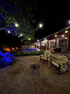 Zahrada ubytování Chalé Villa Odara