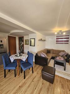 Posezení v ubytování Apartment Medved