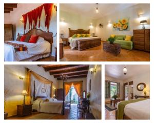 Posezení v ubytování Hacienda La Moreda Hotel Boutique & Spa