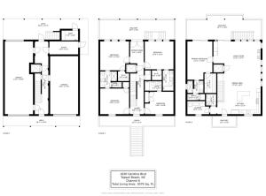 a floor plan of a house at Channel 6 in Surf City