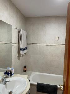 Koupelna v ubytování Apartamento El Faro
