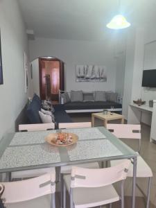 Posezení v ubytování Makis Apartments Touzla
