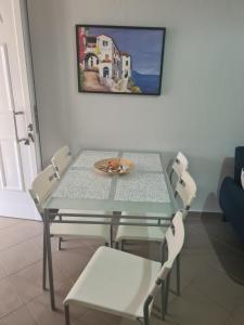Posezení v ubytování Makis Apartments Touzla