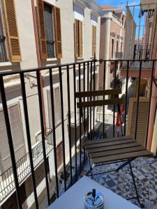 Balkón nebo terasa v ubytování Casa Glametto