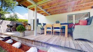 Posedenie v ubytovaní Ferienhaus Chalet Kitzalp