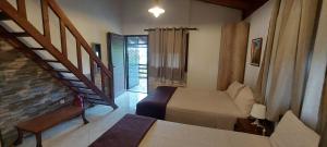 Posteľ alebo postele v izbe v ubytovaní dimitris' villas - villa 1