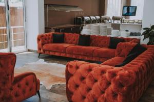 Posezení v ubytování Marika Apart Hotel