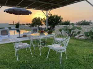 Zahrada ubytování Villa Triona Noto Marzamemi con Piscina