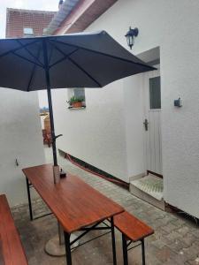 Patio nebo venkovní prostory v ubytování Apartmán u Bouře