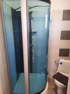 Kúpeľňa v ubytovaní Apartmán u Bouře