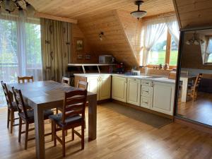 Køkken eller tekøkken på Apartament Lux Czerwone Korale