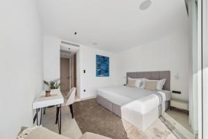 Voodi või voodid majutusasutuse LIOQA Resort toas