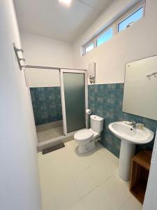 Koupelna v ubytování Duplex Résidence Cardano-jardin privé