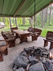 Posezení v ubytování Tørfoss Gård, Hytte utleie, Campingvogn og bobil plasser