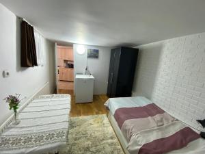 Postel nebo postele na pokoji v ubytování Casa Ardeleana