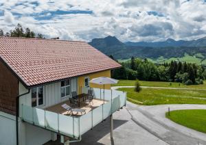 Nespecifikovaný výhled na hory nebo výhled na hory při pohledu z apartmánu