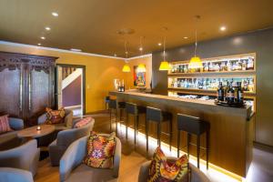Lounge nebo bar v ubytování Hotel des Bains & Wellness