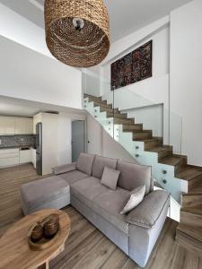 Posezení v ubytování Mylos ridge villas - Perseus