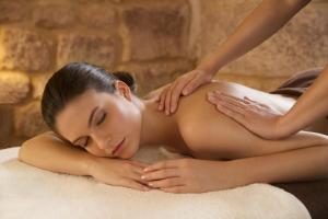 Lázně a/nebo wellness v ubytování Hotel des Bains & Wellness