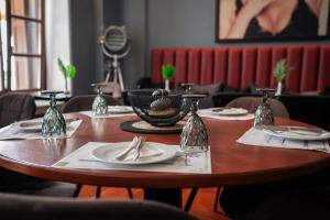Posezení v ubytování La Boheme Hotel