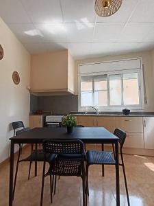 Kuchyň nebo kuchyňský kout v ubytování Casa Pili