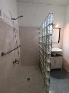 Koupelna v ubytování Casa Pili + 10 fotografií