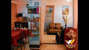 Area soggiorno di Hotel Wayra Dreams