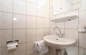 Ένα μπάνιο στο Ferienwohnung In Wagrain +3 φωτογραφίες