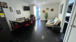 Et tv og/eller underholdning på Apartamento Boutique Cartagena