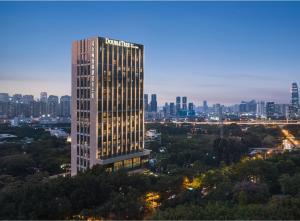Linna Shenzhen üldine vaade või majutusasutusest DoubleTree By Hilton Shenzhen Nanshan Hotel & Residences pildistatud vaade