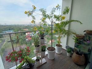 Balkoni atau teres di Pullman BayView-a Luxirious Aparthotel at DangaBay