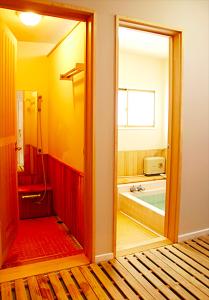 Ένα μπάνιο στο Annupuri Lodge at Niseko