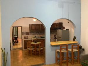 Kuchyň nebo kuchyňský kout v ubytování La cueva