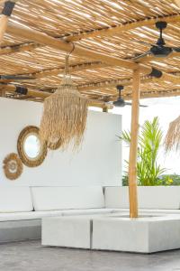 Posezení v ubytování Sokkool Coliving and Coworking