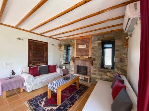 Posezení v ubytování Lamin House