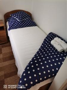 Postel nebo postele na pokoji v ubytování Kokó Panzió