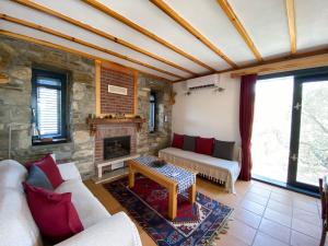 Posezení v ubytování Lamin House