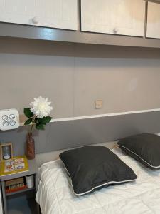 Posteľ alebo postele v izbe v ubytovaní Camping Oasis village + 26 fotografií