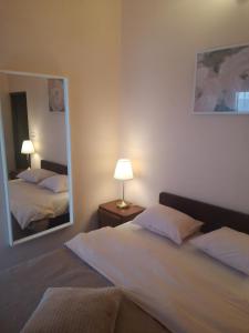 Postel nebo postele na pokoji v ubytování Holiday Home Betty