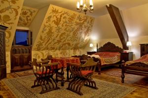 Istumisnurk majutusasutuses Hotel Ruze